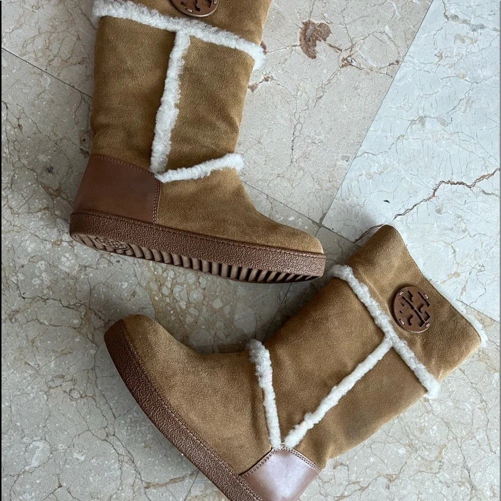 Tory Burch Amelie Sherling Boots